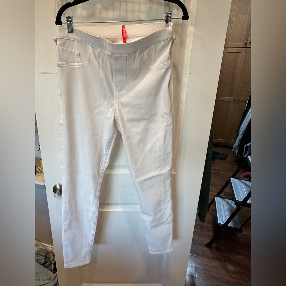 *NEW*Sz L*SPANX*white jegging